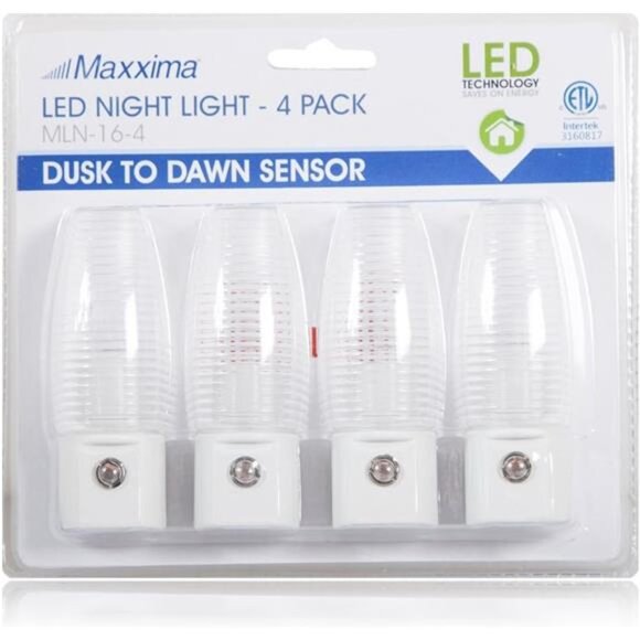 LED Plug in Night Light - Features Auto Dusk to Dawn Sensor 5000K Daylight - Picture 4 of 7
